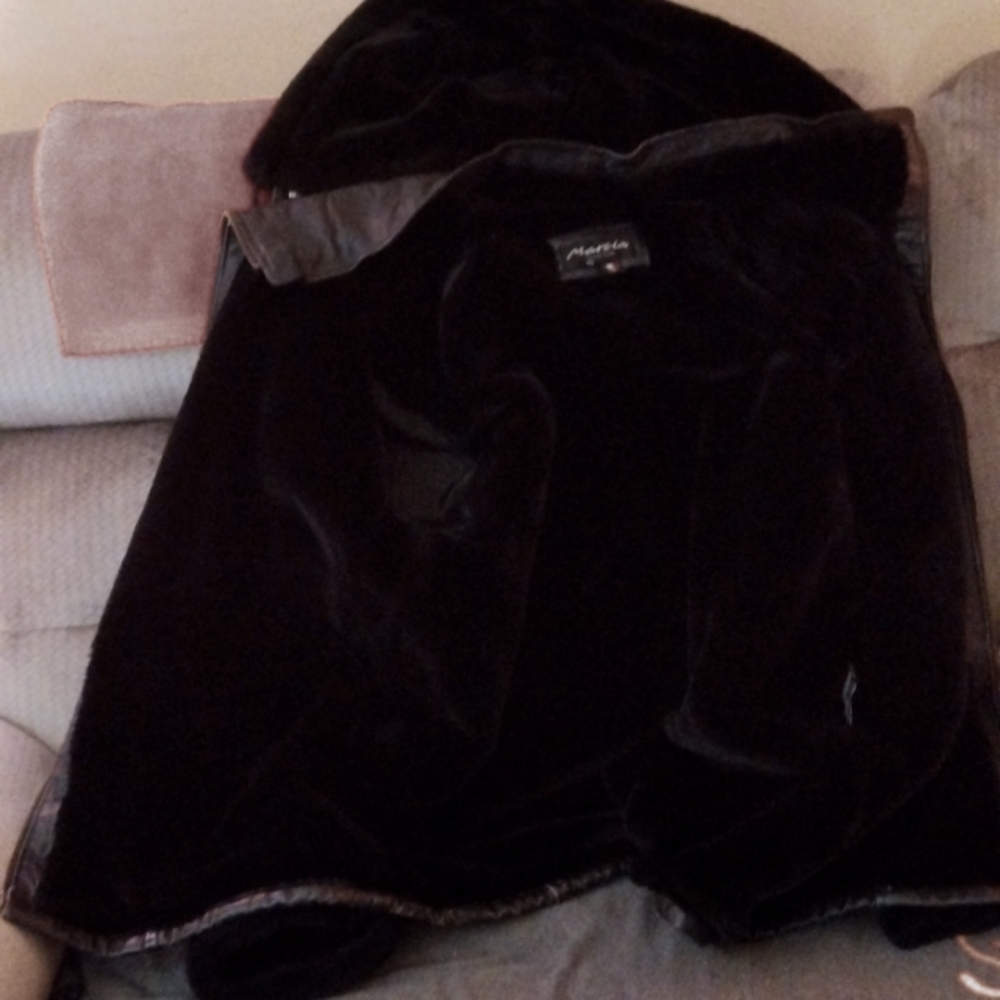 Marcia Italian leather alpaca lining